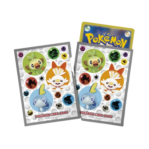 Sword and Shield Starters V2 Japanese Sleeves